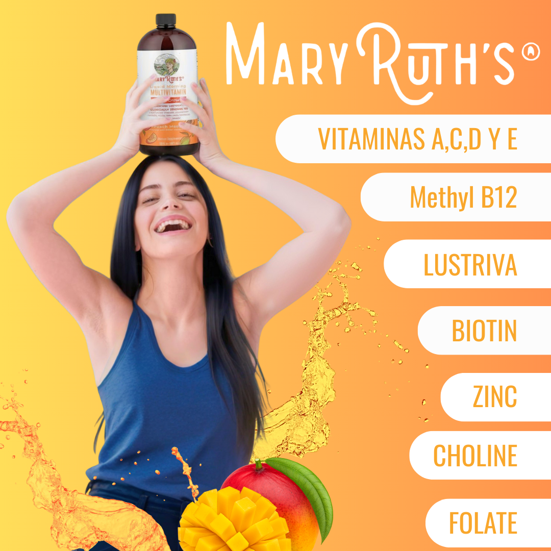 MaryRuth's Multivitamínico + Crecimiento del Cabello